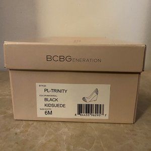 BCBGeneration black wedges size 6